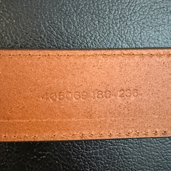 Polo Ralph Lauren Double-O-Ring leather belt. Italian leather Made in China 40” - Picture 12 of 15